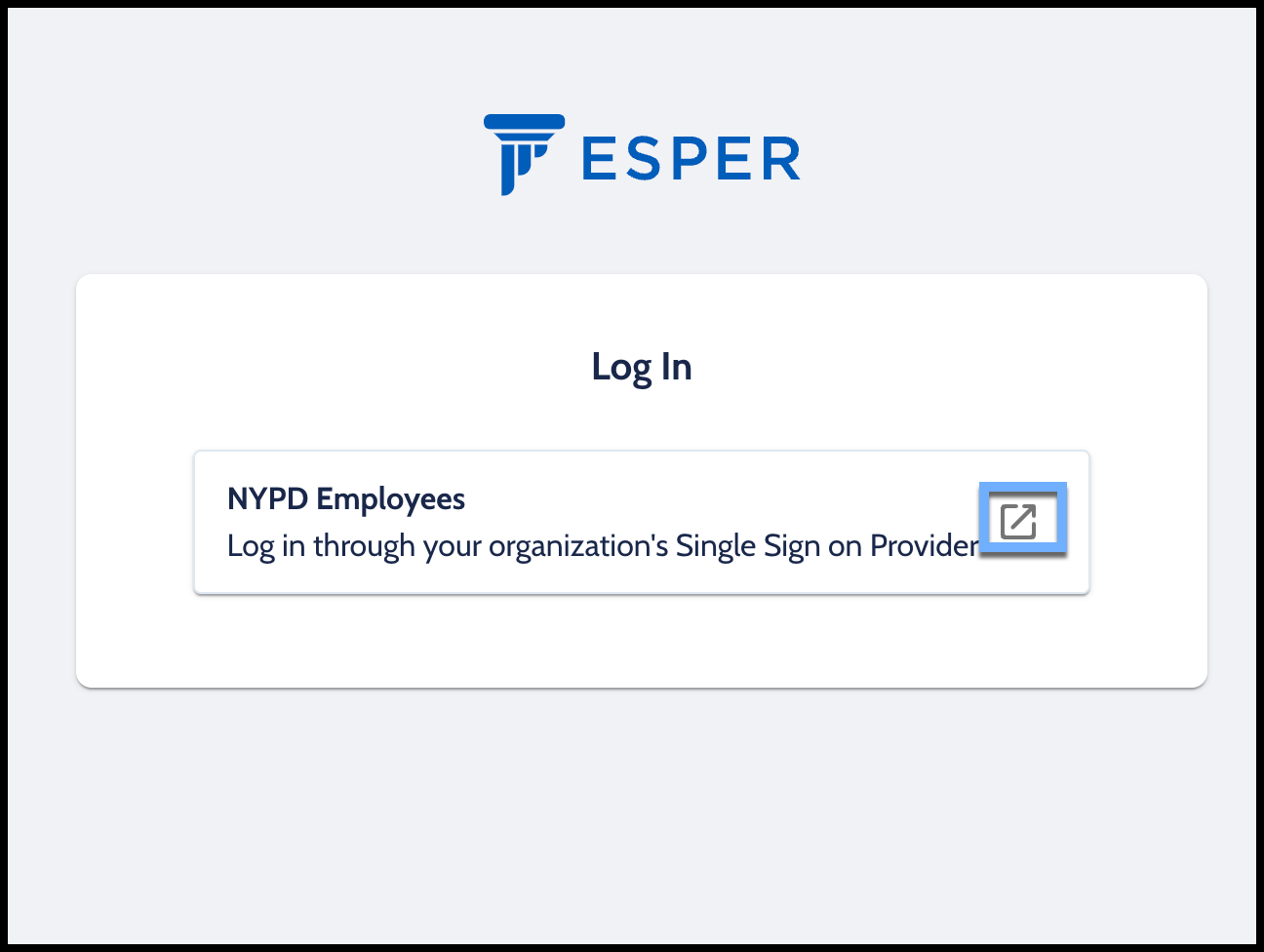 Logging In - Desktop